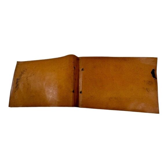 Vintage Moncton Canada Leather Snap Shots Photo Album Native American Motif READ - Picture 7 of 8